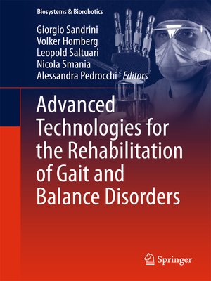 cover image of Advanced Technologies for the Rehabilitation of Gait and Balance Disorders